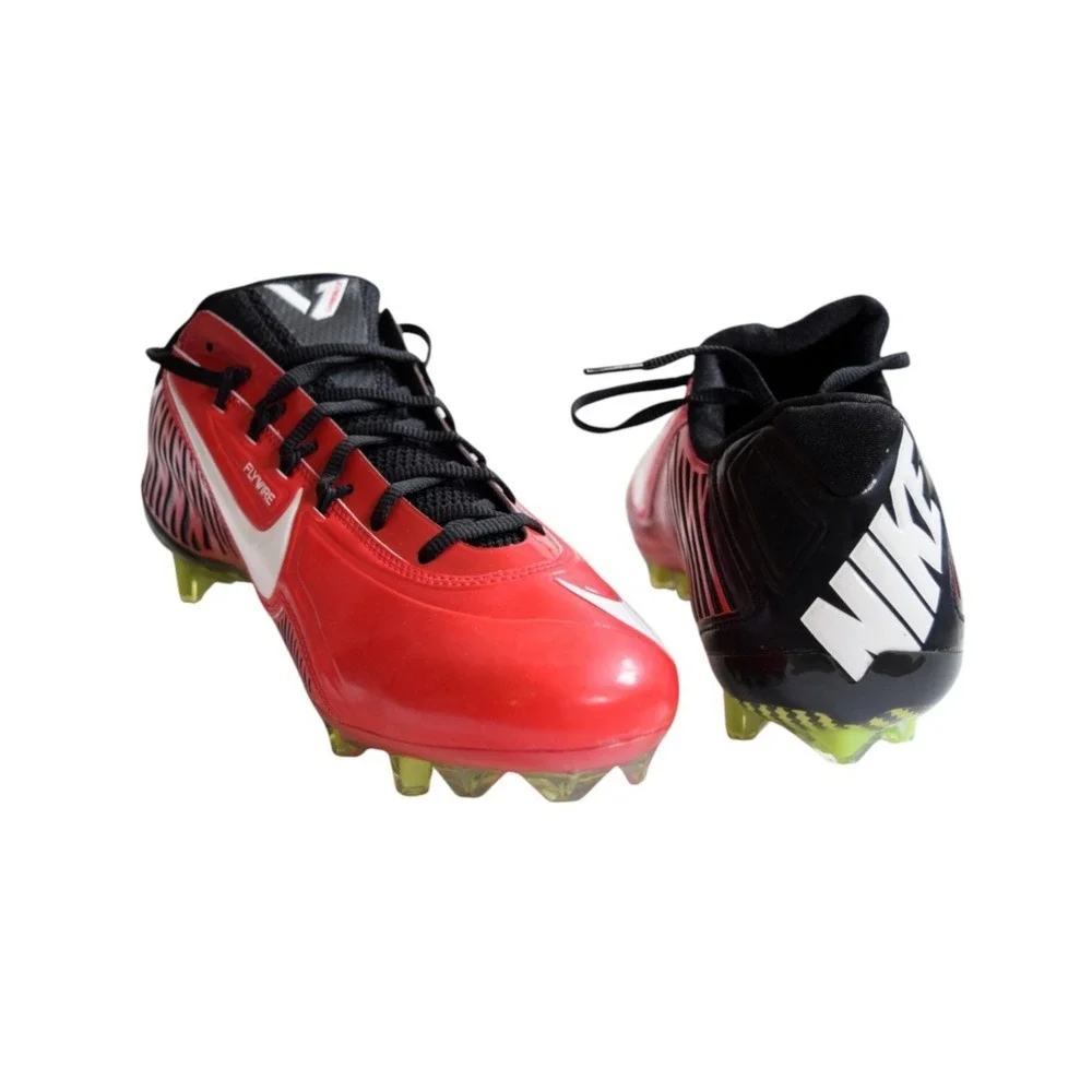 Nike Vapor Carbon Elite 2014 TD Cleats Red/Black 657441-602 Sz 13.5 + Bag - NWOB